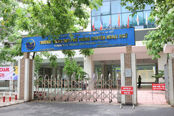 Ảnh: Trường THPT chuyên Ngoại ngữ