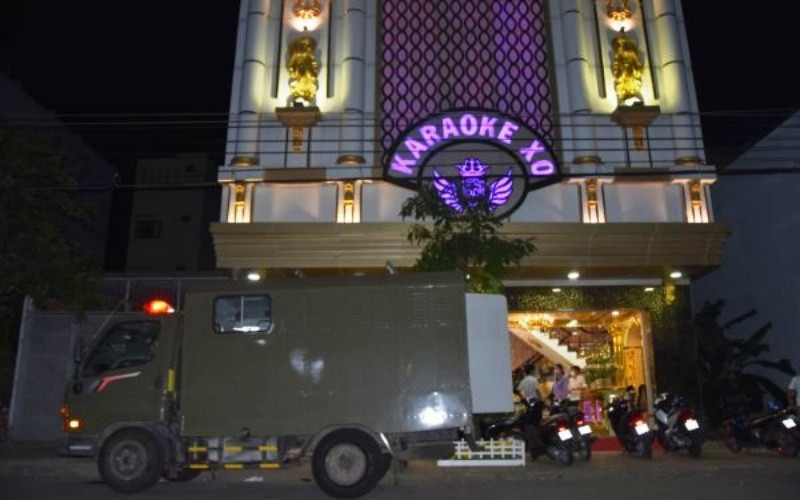 Quán karaoke X.O bị phát hiện chứa chấp người sử dụng trái phép chất ma túy nhiều lần.
