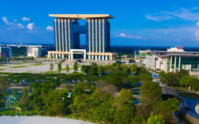 Một góc Vùng thông minh Bình Dương.