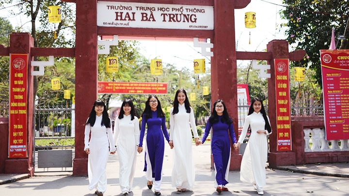 Sắp tới, học sinh Trường THPT Hai Bà Trưng sẽ được học môn nữ công gia chánh.