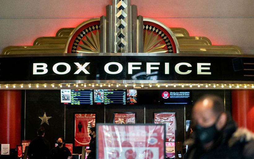 Một rạp chiếu phim ở Mỹ. (Ảnh: Reuters)