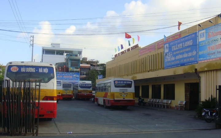 Bến xe khách Hải Dương tạm dừng hoạt động.