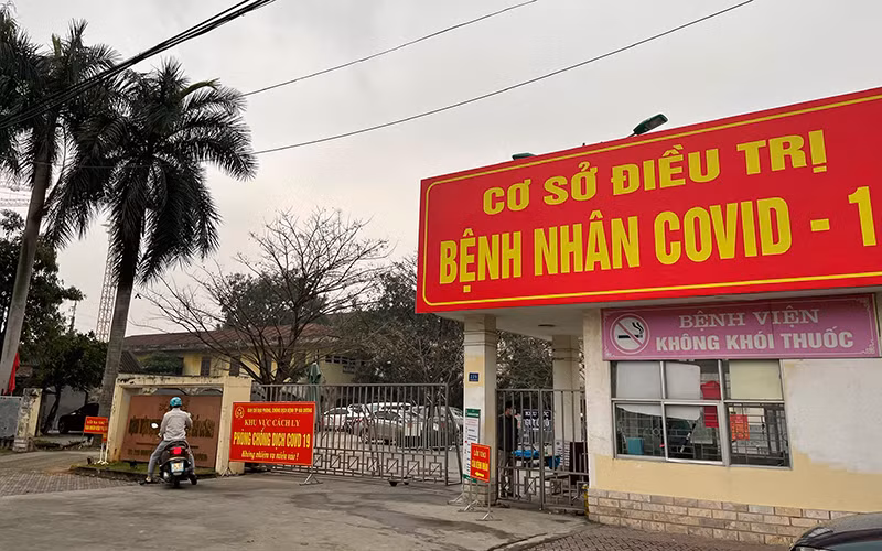 Nơi cách ly, điều trị bệnh nhân Covid-19 tại Đại học Kỹ thuật Y tế Hải Dương.