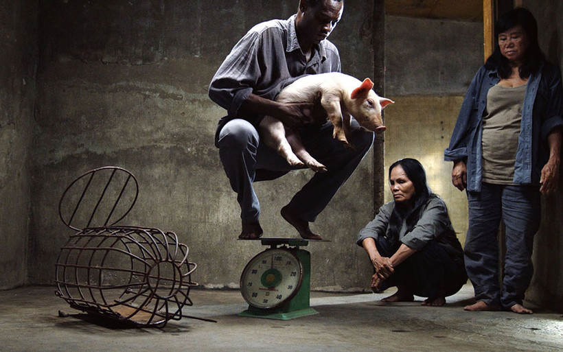 Một cảnh trong phim "Vị".