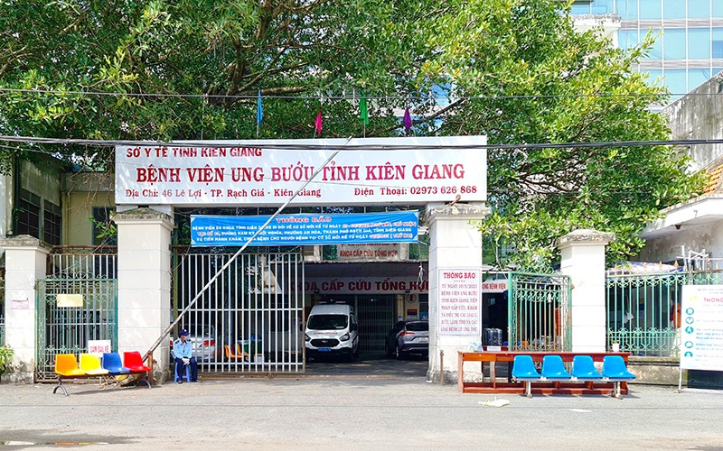 Một cơ sở thu dung và điều trị F0 tại TP Rạch Giá (Kiên Giang).