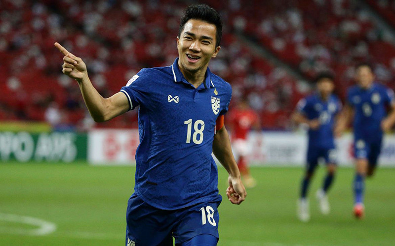 Chanathip, đội trưởng, nguồn cảm hứng cho các chiến thắng của Thái Lan. (Ảnh: ESPN)