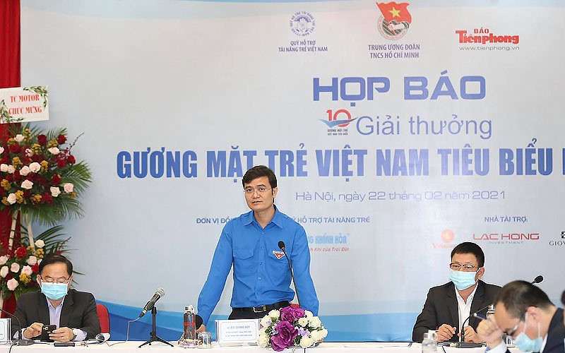 Đồng chí Bùi Quang Huy chia sẻ thông tin về 20 đề cử Gương mặt trẻ Việt Nam tiêu biểu và triển vọng năm 2020.