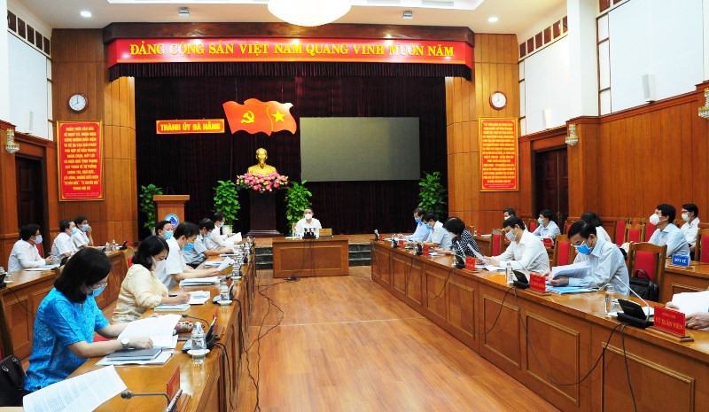 Đà Nẵng họp bàn giải pháp phòng, chống dịch trong tình hình mới.