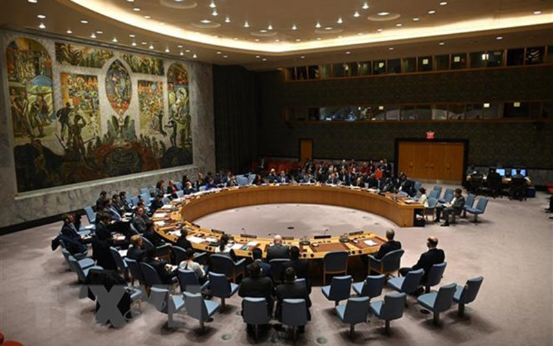 Cuộc họp của Hội đồng Bảo an LHQ ở New York, Mỹ. (Ảnh minh họa: TTXVN)