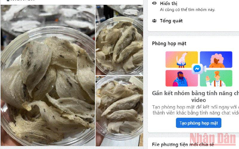 Yến sào là một trong những thực phẩm được nhiều người tìm mua.