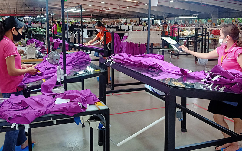 Công ty may Tân Đệ, tỉnh Thái Bình nộp ngân sách nhà nước năm 2021 hơn 300 tỷ đồng.