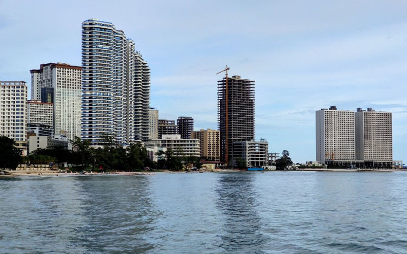Thành phố biển Preah Sihanouk , tây nam Campuchia, thu hút nhiều dự án đầu tư nước ngoài trong những năm gần đây.