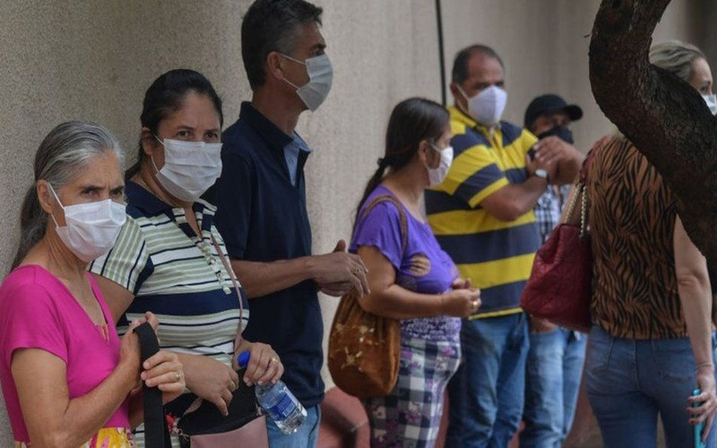Brazil có số ca mắc Covid-19 cao thứ ba thế giới. (Ảnh: Getty Images)