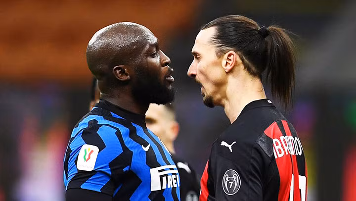 Vụ ẩu đả khiến AC Milan thua ngược trước đối thủ cùng thành phố. Ảnh: GETTY IMAGES