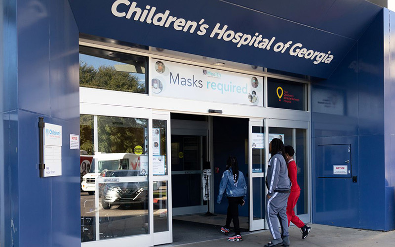Bệnh viện Nhi Georgia tại Mỹ. (Ảnh: Reuters)