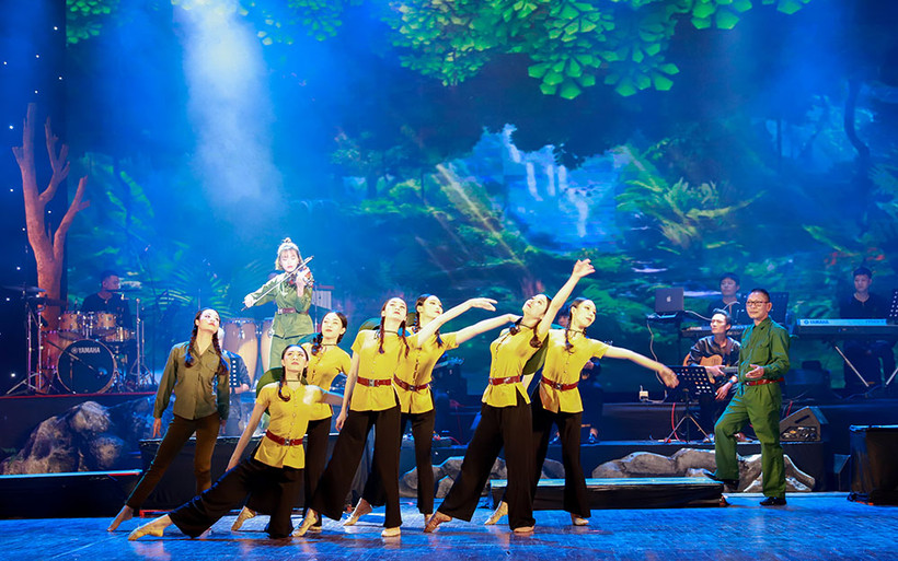 Một tiết mục trong chương trình.