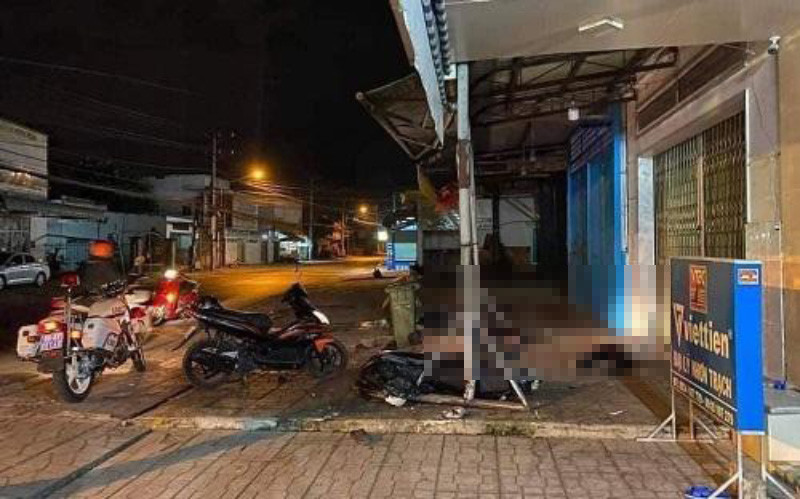 Hiện trường vụ tai nạn. (Ảnh: CTV)