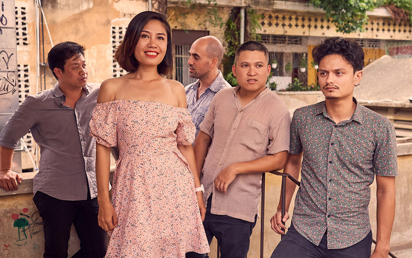 Ban nhạc Saigon Soul Revival. Ảnh: L’Espace.