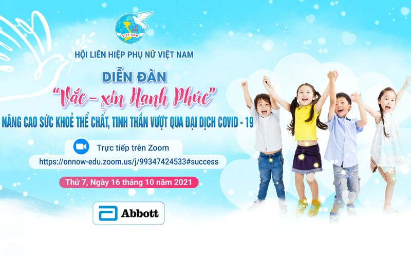 Diễn đàn “Vaccine hạnh phúc”.