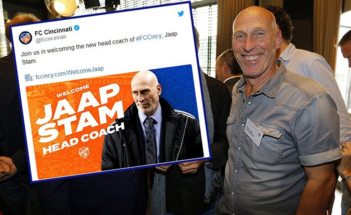 CLB Cincinnati đã lấy nhầm ảnh của HLV đội trẻ Ajax Tinus van Teunenbroek để đăng trên Tweet của CLB.