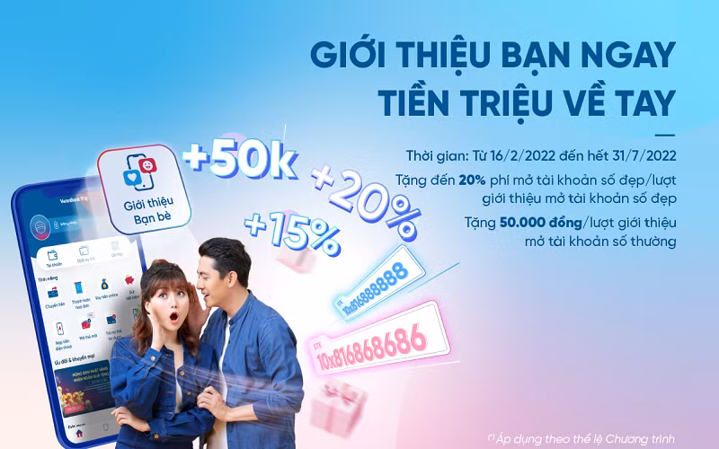 Nhận tiền thưởng không giới hạn từ “Giới thiệu bạn ngay - Tiền triệu về tay” của VietinBank