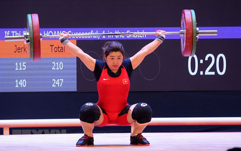 Cô gái dân tộc Giáy, Hoàng Thị Duyên phá kỷ lục SEA Games