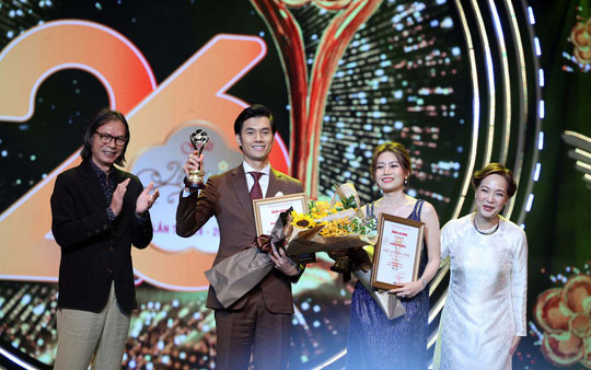 Các nghệ sĩ giành giải Mai Vàng năm 2020. (Ảnh: Ban Tổ chức cung cấp)