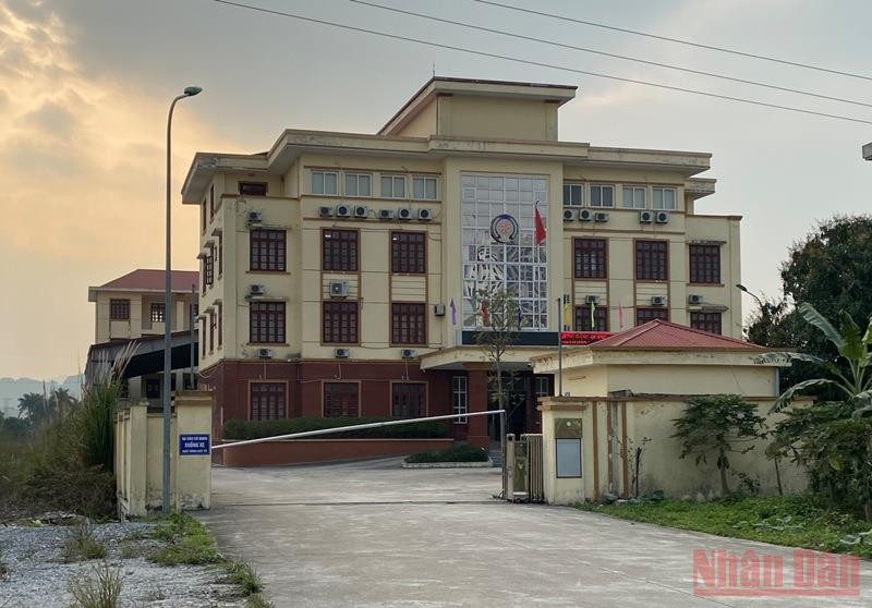 Trụ sở Cục Quản lý thị trường tại Ninh Bình nơi ông Trần Duy Tuấn làm việc trước khi bị khởi tố.