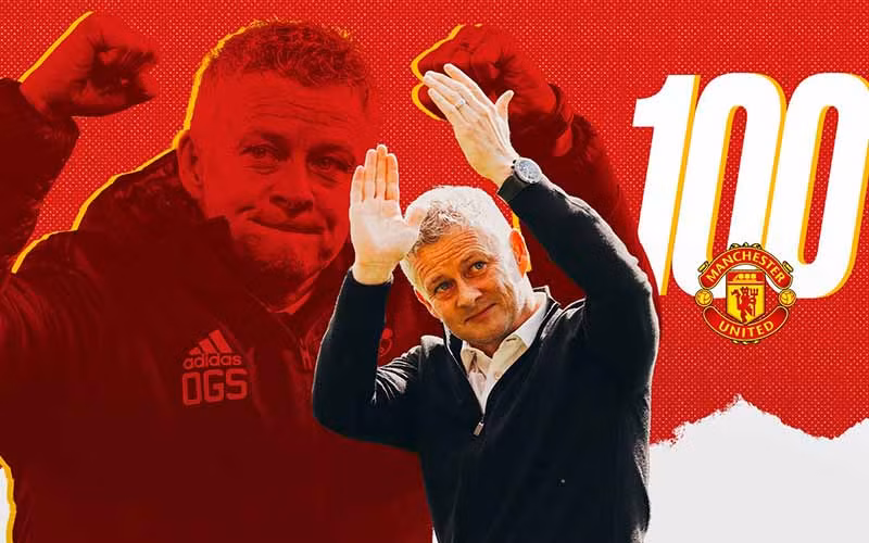 Solskjaer chuẩn bị đón cột mốc 100 trận dẫn dắt MU tại Premier League. (Ảnh: TheAnalyst)