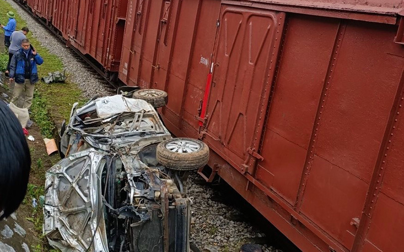 Hiện trường vụ tai nạn.