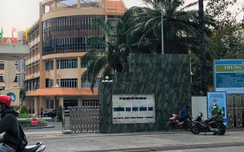 Trường đại học Đồng Nai, nơi xảy ra nhiều sai phạm.