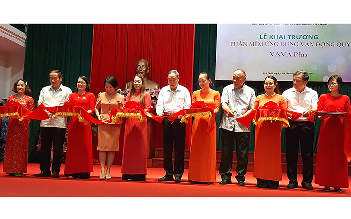 Khai trương ứng dụng vận động Quỹ Nạn nhân chất độc da cam