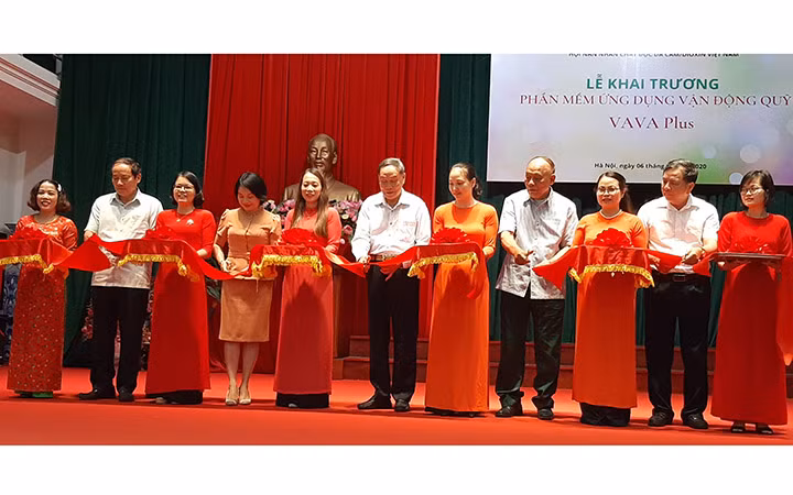 Khai trương ứng dụng vận động Quỹ Nạn nhân chất độc da cam