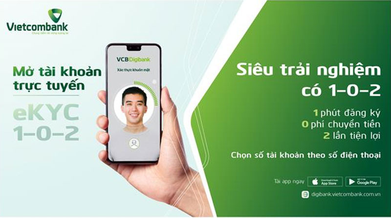 Trải nghiệm các tiện ích vượt trội của dịch vụ thẻ Vietcombank trên kênh ngân hàng số