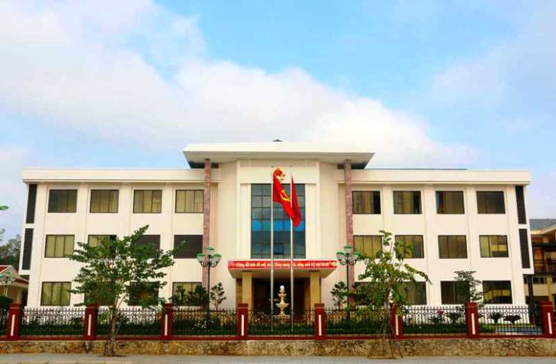 Trụ sở UBND huyện Cô Tô (Quảng Ninh).