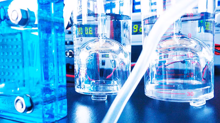 Hệ thống sản xuất hydro từ vi khuẩn. Ảnh: ASSAHIFA