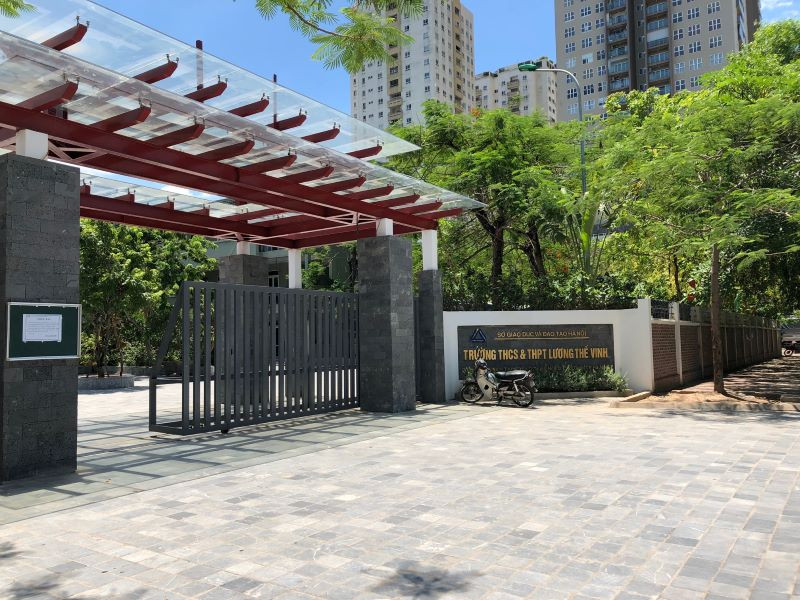 Trường THCS, THPT Lương Thế Vinh (Hà Nội) (Ảnh minh họa: THÙY LINH)