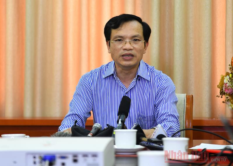 Cục trưởng Cục Quản lý chất lượng, Bộ GD-ĐT Mai Văn Trinh. Ảnh: THUỶ NGUYÊN