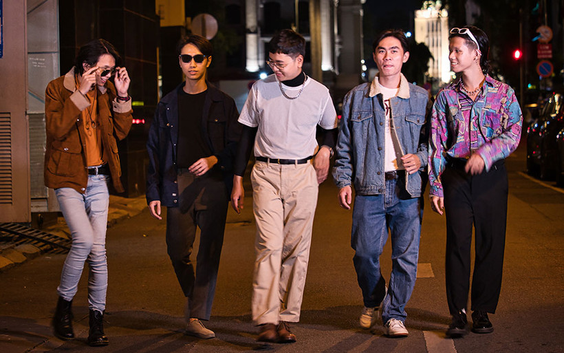 Ban nhạc Bột màu Khoai tây Cà rốt. (Ảnh: Viện Pháp tại Việt Nam)