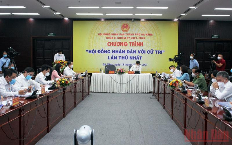 Chương trình Hội đồng Nhân dân với cử tri lần thứ Nhất, nhiệm kỳ 2021-2026.