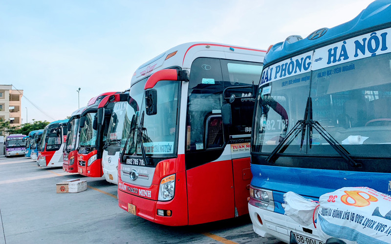 Từ 27/10, nhiều tuyến vận tải hành khách cố định từ Hải Phòng đi các tỉnh, thành phố được khôi phục trở lại.