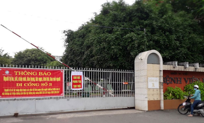 Bệnh viện đa khoa Long An tạm ngưng tiếp nhận bệnh nhân trong 72 giờ, tính từ 21 giờ ngày 29/6.
