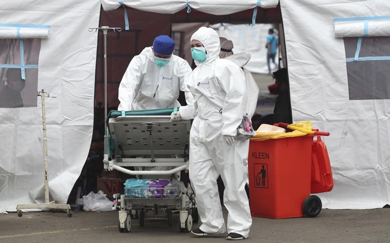 Indonesia đang nước có số ca mắc và tử vong cao nhất khu vực Đông Nam Á. (Ảnh: AP)