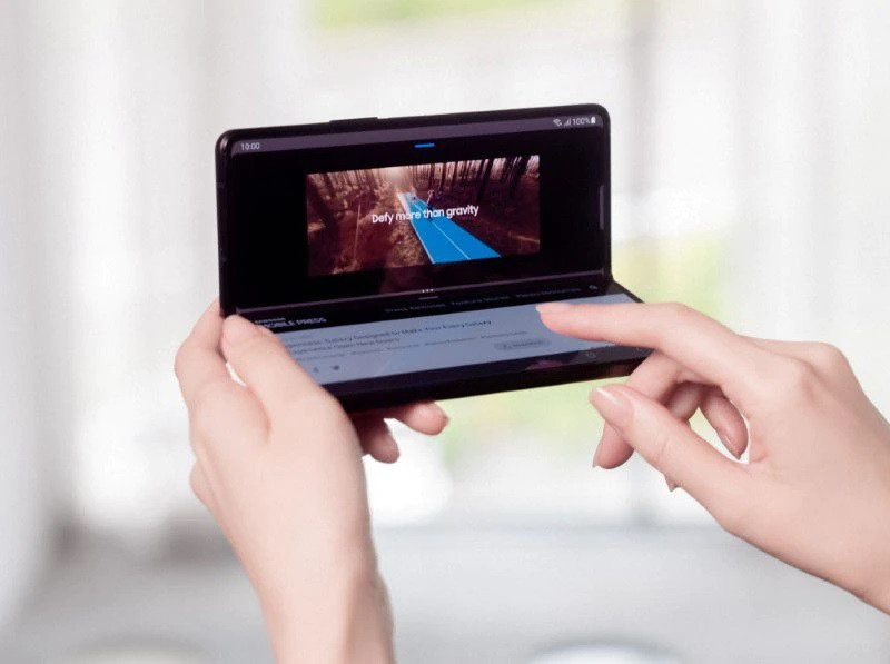 Điện thoại màn hình gập Galaxy Z Fold3 của Samsung được công bố hôm 11/8. (Ảnh: Samsung)