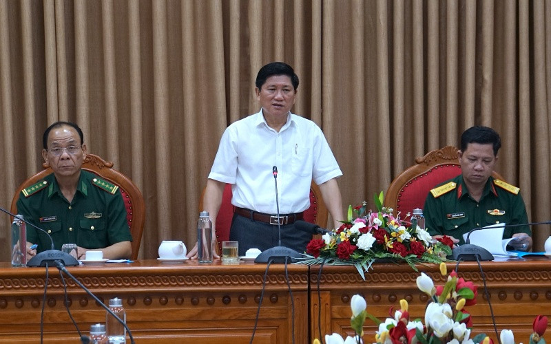 Cà Mau họp khẩn triển khai ứng phó bão.