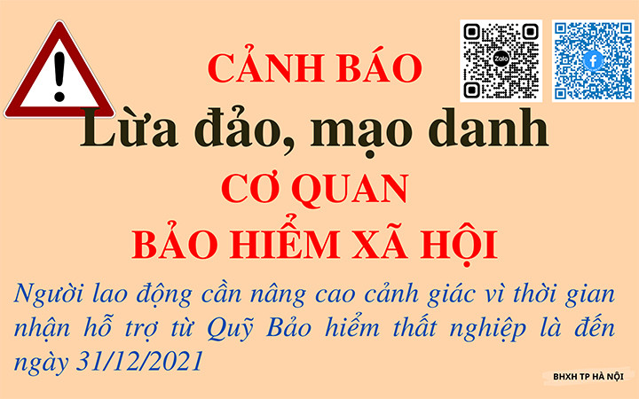 Xuất hiện tin nhắn mạo danh cơ quan bảo hiểm xã hội để nhận hỗ trợ từ Quỹ Bảo hiểm thất nghiệp