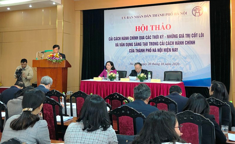 Quang cảnh hội thảo ngày 20-10.