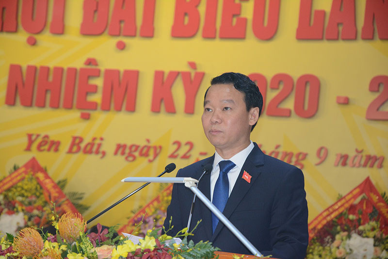 Đồng chí Đỗ Đức Duy, tân Bí thư Tỉnh ủy Yên Bái.