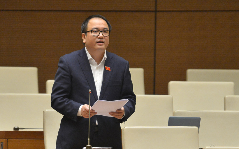 Đại biểu Quốc hội Phạm Trọng Nghĩa (đoàn Lạng Sơn). 