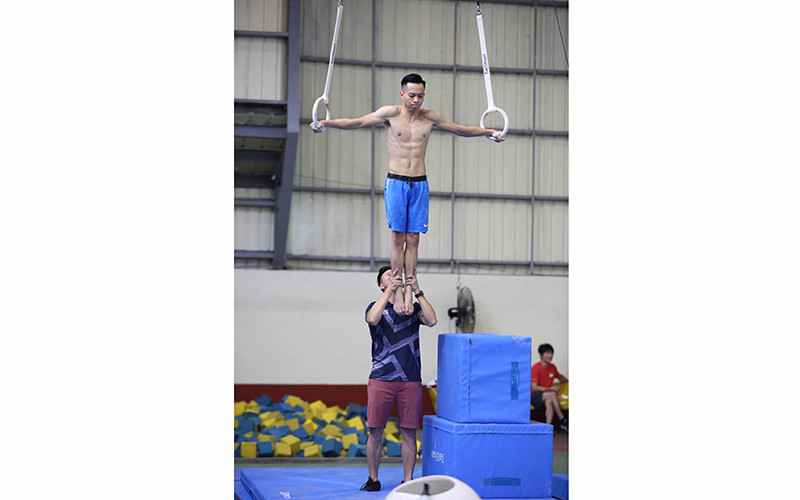 Lê Thanh Tùng cùng ĐT TDDC sẵn sàng chinh phục các mục tiêu quốc tế trong năm 2021.